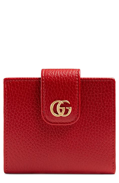 gucci marmont wallet price|gg marmont leather bifold wallet.